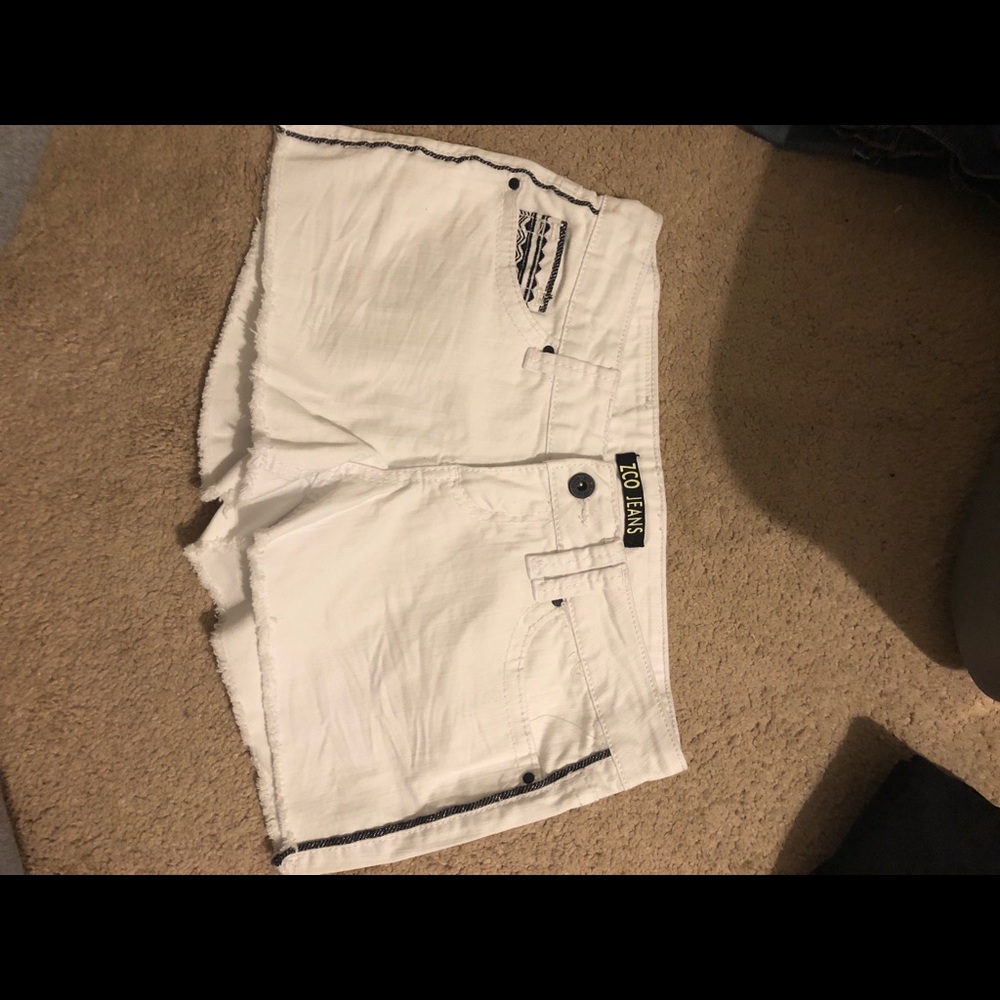 White shorts